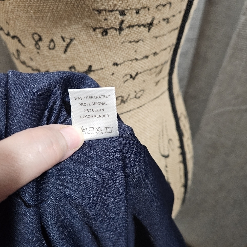 Annabella Navy Blue Semi-Formal/Homecoming/Bridesmaid Dress Size M - Picture 11 of 11